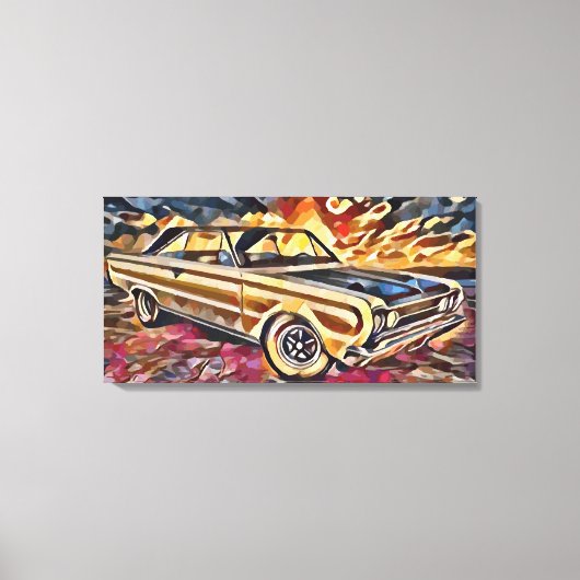 Vintage Leinwanddruck (Vorderseite)