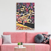 Vintage Leinwanddruck (Insitu (Wohnzimmer))