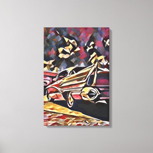 Vintage Leinwanddruck (Vorderseite)