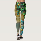 Vintage Lektüre Leggings (Rückseite)