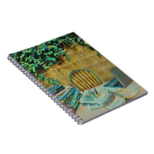 Vintage Lektüre Notizblock (Rechte Seite)