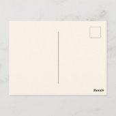 Vintage Lektüre PA Postkarte (Rückseite)