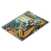 Vintage Lemur Notizblock (Linke Seite)