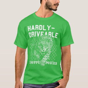 Vintage-Leopard-Chopper-Biker-Kunstgeschenk T-Shirt
