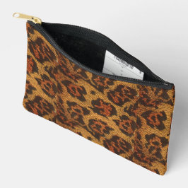 Vintage Leopardrucke Zubehörtasche