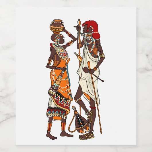 Vintage Lese Weinetikett (Einzelnes Label)