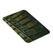Vintage Lesekarte Magnet (Rechte Seite)