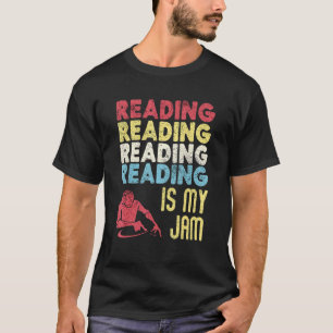 Vintage-Lesen ist mein Ding Bücherwurm Buch T-Shirt