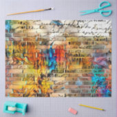 Vintage Letter Art Collection Seidenpapier (Basteln)