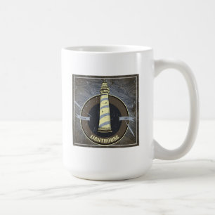 Vintage Leuchtturm 1960 Kaffeetasse