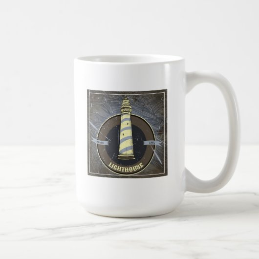 Vintage Leuchtturm | 1960 Kaffeetasse (Rechts)