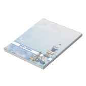 Vintage Leuchtturm mit schiff Notizblock (Rotiert)