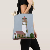 Vintage Leuchtturmillustrierung Tasche (Von Nahem)