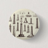 Vintage Leuchtturmsammlung Button (Vorderseite)