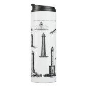 Vintage Leuchtturmsammlung Thermosbecher (Nach rechts gedreht)