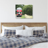Vintage Leyland Bus Leinwanddruck (Insitu (Schlafzimmer))