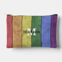 Vintage LGBT-Flagge Stolz gestresste Regenbogenmon