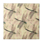 Vintage Libelle Fliese (Vorderseite)