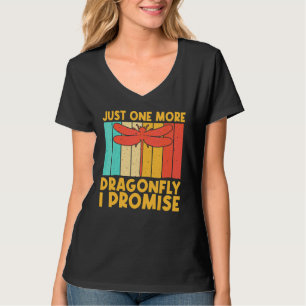 Vintage Libelle für Männer Frauen Libellen Insekt  T-Shirt