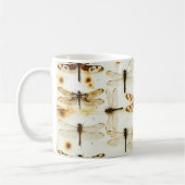Vintage Libelle Garten Libellen Insekten Kaffeetasse (Links)
