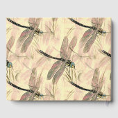 Vintage Libelle Gästebuch (Rückseite)