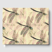 Vintage Libelle Gästebuch (Vorderseite)