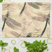 Vintage Libelle Geschirrtuch (Gefaltet)