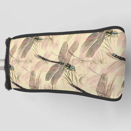 Vintage Libelle Golf Headcover (Vorderseite)