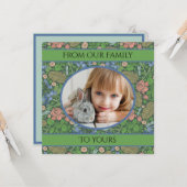 Vintage Libelle im Englischen Garten Karte (Vorderseite/Rückseite Beispiel)