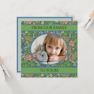 Vintage Libelle im Englischen Garten Karte