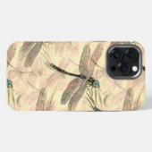 Vintage Libelle iPhone Hülle (Rückseite (Horizontal))