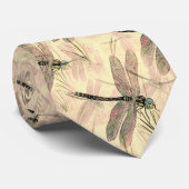 Vintage Libelle Krawatte (Gerollt)