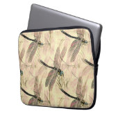 Vintage Libelle Laptopschutzhülle (Vorderseite Links)