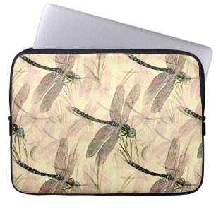 Vintage Libelle Laptopschutzhülle