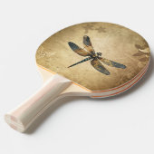 Vintage Libelle mit Individuelle Name/Monogramm Tischtennis Schläger (Vorderseite)