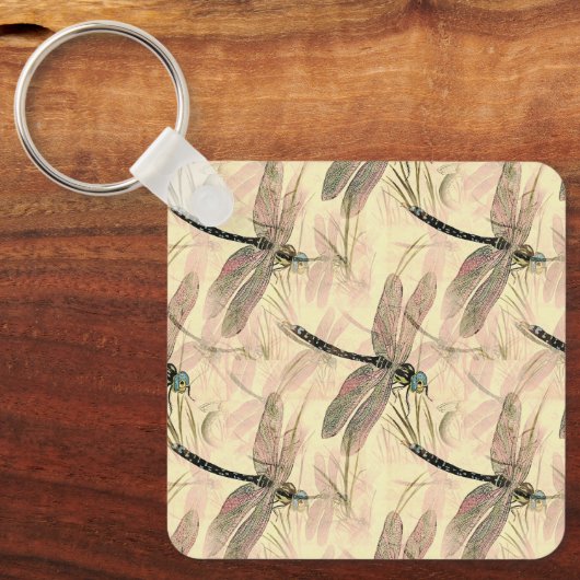 Vintage Libelle Schlüsselanhänger (Vorderseite)