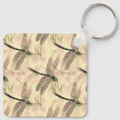 Vintage Libelle Schlüsselanhänger (Rückseite)