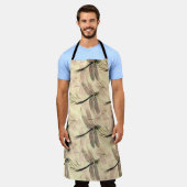 Vintage Libelle Schürze (Getragen)