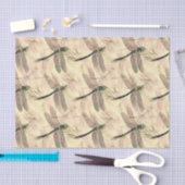 Vintage Libelle Seidenpapier (Handwerk)