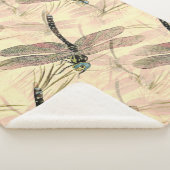 Vintage Libelle Sherpadecke (3/4)