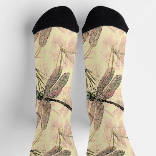 Vintage Libelle Socken (Oben)