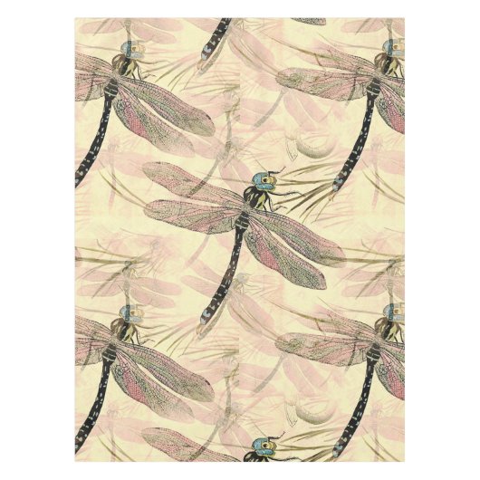 Vintage Libelle Tischdecke (Vorderseite)