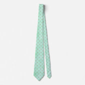 Vintage Libellen-Blumen-Schlips Krawatte (Vorderseite)