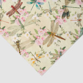 Vintage Libellen der Serie Design 14 Gewebepapier Seidenpapier (Detail)