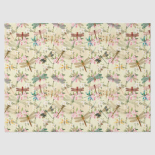 Vintage Libellen der Serie Design 14 Gewebepapier Seidenpapier
