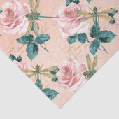 Vintage Libellen der Serie Design 1 - Gewebepapier Seidenpapier (Detail)