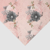 Vintage Libellen der Serie Design 4 - Gewebepapier Seidenpapier (Detail)