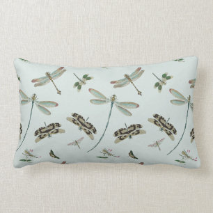Vintage Libellen Lendenkissen