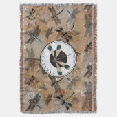 Vintage Libellenstörung Entomologie-Monogramm Decke (Vorderseite Vertikal)