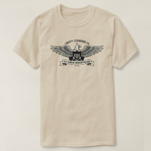 Vintage Liberty Standard Co American Eagle Patriot T-Shirt